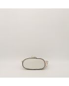 Sac en cuir Seau blanc - 25 x 22 x 21 cm