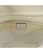 Sac en cuir Seau blanc - 25 x 22 x 21 cm
