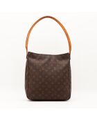Sac Looping marron - 28 x 29 x 10 cm