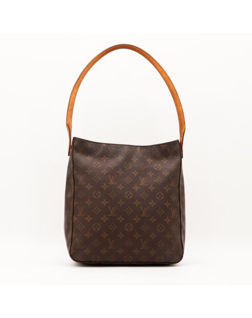 Sac Looping marron - 28 x 29 x 10 cm