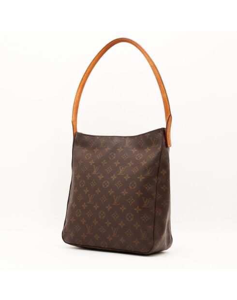 Sac Looping marron - 28 x 29 x 10 cm