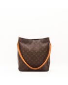 Sac Looping marron - 28 x 29 x 10 cm