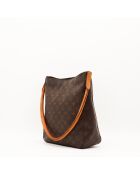 Sac Looping marron - 28 x 29 x 10 cm