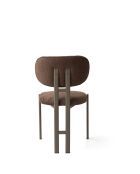 Set van 2 stoelen Muriz bruin Cappuccino - l.43 cm x H. 83 cm x D. 47,5 cm