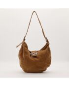 Sac Baguette Moon camel - 33 x 26 x 4 cm