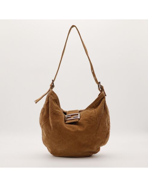 Sac Baguette Moon camel - 33 x 26 x 4 cm