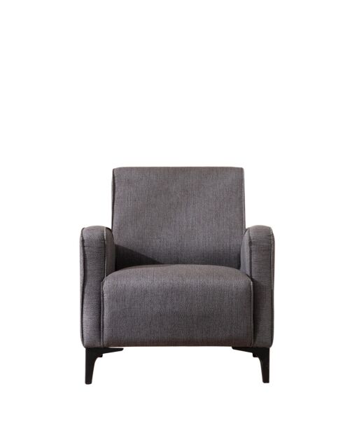 Silla plegable Petra antracita, 78 x 78 x 87 cm