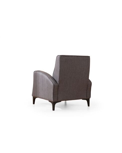 Silla plegable Petra antracita, 78 x 78 x 87 cm