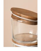 Set di scatole portaoggetti (12 pezzi) trasparenti