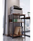 Mensola multifunzione marrone - 55 x 78 x 35 cm