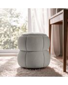 Pouffe Software gris claro - 45 x 45 x 46 cm