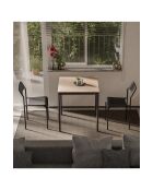 Ensemble table et chaises (3 pièces) Ensemble table et chaises 69 v2 noir, chêne