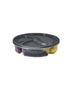 Set di scatole portaoggetti (8 pezzi) antracite