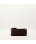 Sac en cuir Bambou 1947 beige - 25 x 17 x 9 cm