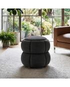 Pouffe Software gris oscuro - 45 x 45 x 46 cm