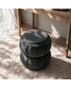 Pouffe Software gris oscuro - 45 x 45 x 46 cm