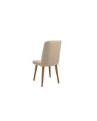 Ensemble table et chaises de salle à manger extensibles (6 pièces) Vina pin de l'atlantique, crème