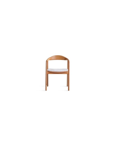 Alessa natuurlijke stoel - 68 x 54 x 76 cm