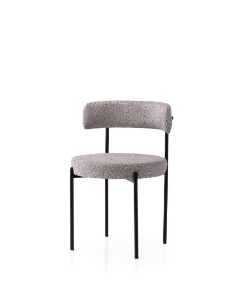 Gini 4006 v2 stoelenset zwart en grijs (2 stuks)