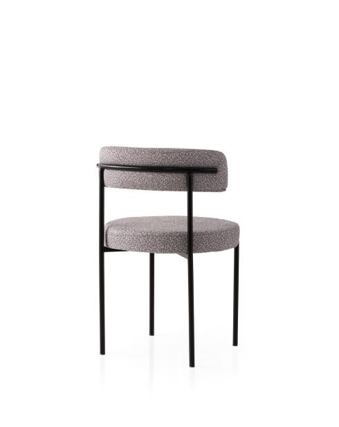 Gini 4006 v2 stoelenset zwart en grijs (2 stuks)