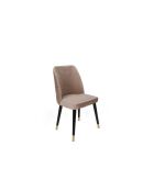 Hugo 364 v2 beige, zwarte en gouden stoelset (2 stuks)