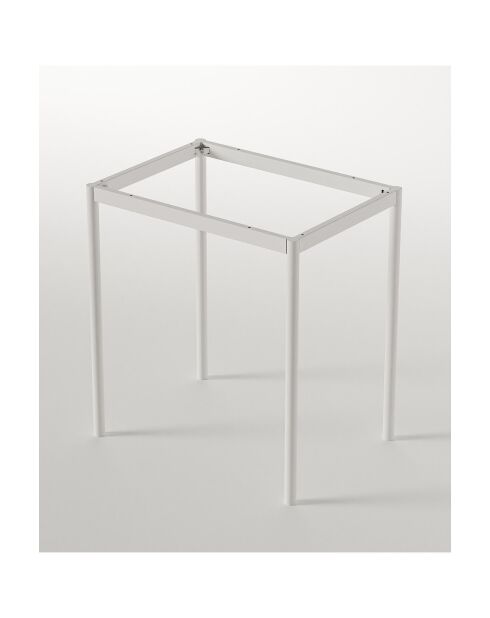 Ensemble table et chaises (3 pièces) Ensemble table et chaises 69 blanc