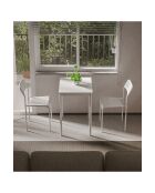 Ensemble table et chaises (3 pièces) Ensemble table et chaises 69 blanc