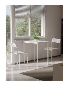 Ensemble table et chaises (3 pièces) Ensemble table et chaises 69 blanc