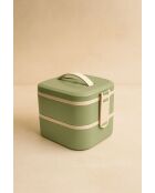 Scatola portaoggetti verde - 14,5 x 18,5 x 14,5 cm