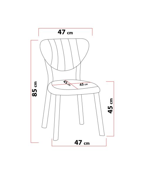 Elma eettafel en stoelset (5 stuks) grijs, zwart