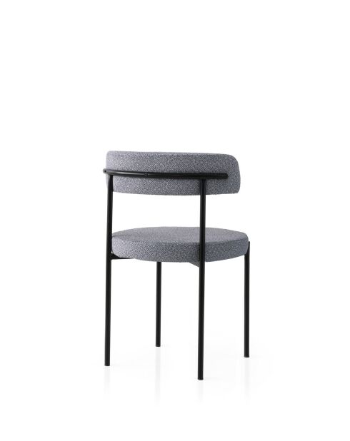 Gini 4012 v2 stoelenset zwart en donkergrijs (2 stuks)