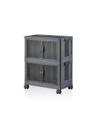 Armario multifuncional antracita - 32 x 67 x 56 cm