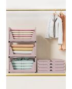 Ripiano multifunzionale in plastica a polvere - 33,5 x 55,5 x 43 cm
