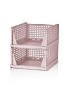 Ripiano multifunzionale in plastica a polvere - 33,5 x 55,5 x 43 cm