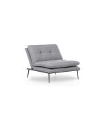 Silla plegable Martin Solo GR110, 90 x 90 x 95 cm, color gris