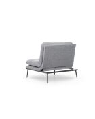 Silla plegable Martin Solo GR110, 90 x 90 x 95 cm, color gris