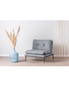 Silla plegable Martin Solo GR110, 90 x 90 x 95 cm, color gris