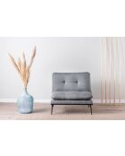 Silla plegable Martin Solo GR110, 90 x 90 x 95 cm, color gris