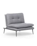 Silla plegable Martin Solo GR110, 90 x 90 x 95 cm, color gris