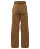 Pantaloni con cintura Camel Raphia