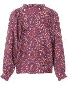 Camicia Ema in terracotta