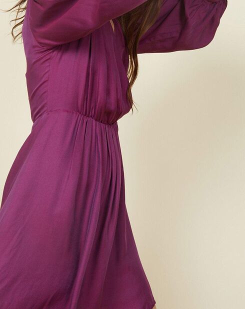 Fuchsiafarbenes Lia Kleid