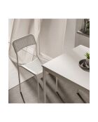 Ensemble table et chaises (3 pièces) Ensemble table et chaises 69 v2 blanc