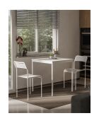 Ensemble table et chaises (3 pièces) Ensemble table et chaises 69 v2 blanc