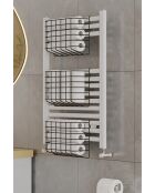 Set organizador de baño (3 piezas) negro