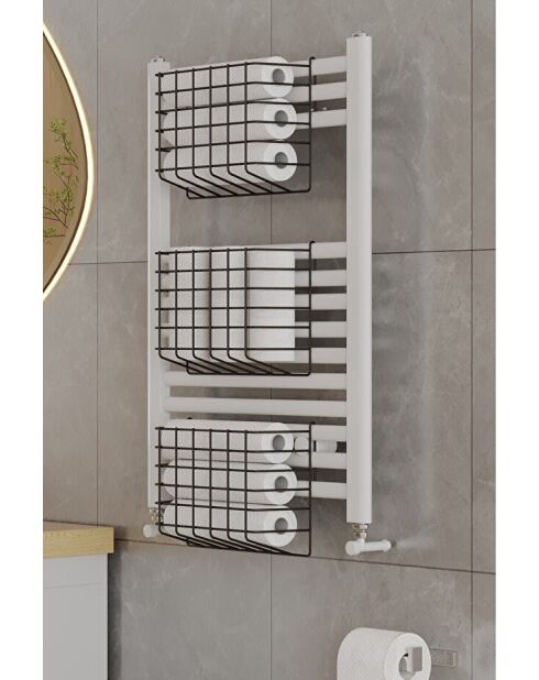 Set organizador de baño (3 piezas) negro