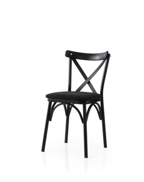 Stoelenset Ekol 290 v2 zwart (2 stuks)