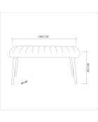 Atlantic Coast groene tafel- en stoelset (4 stuks)