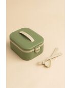 Scatola portaoggetti verde - 14,5 x 18,5 x 7,5 cm