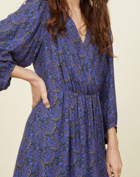 Mehrfarbiges Lia Kleid